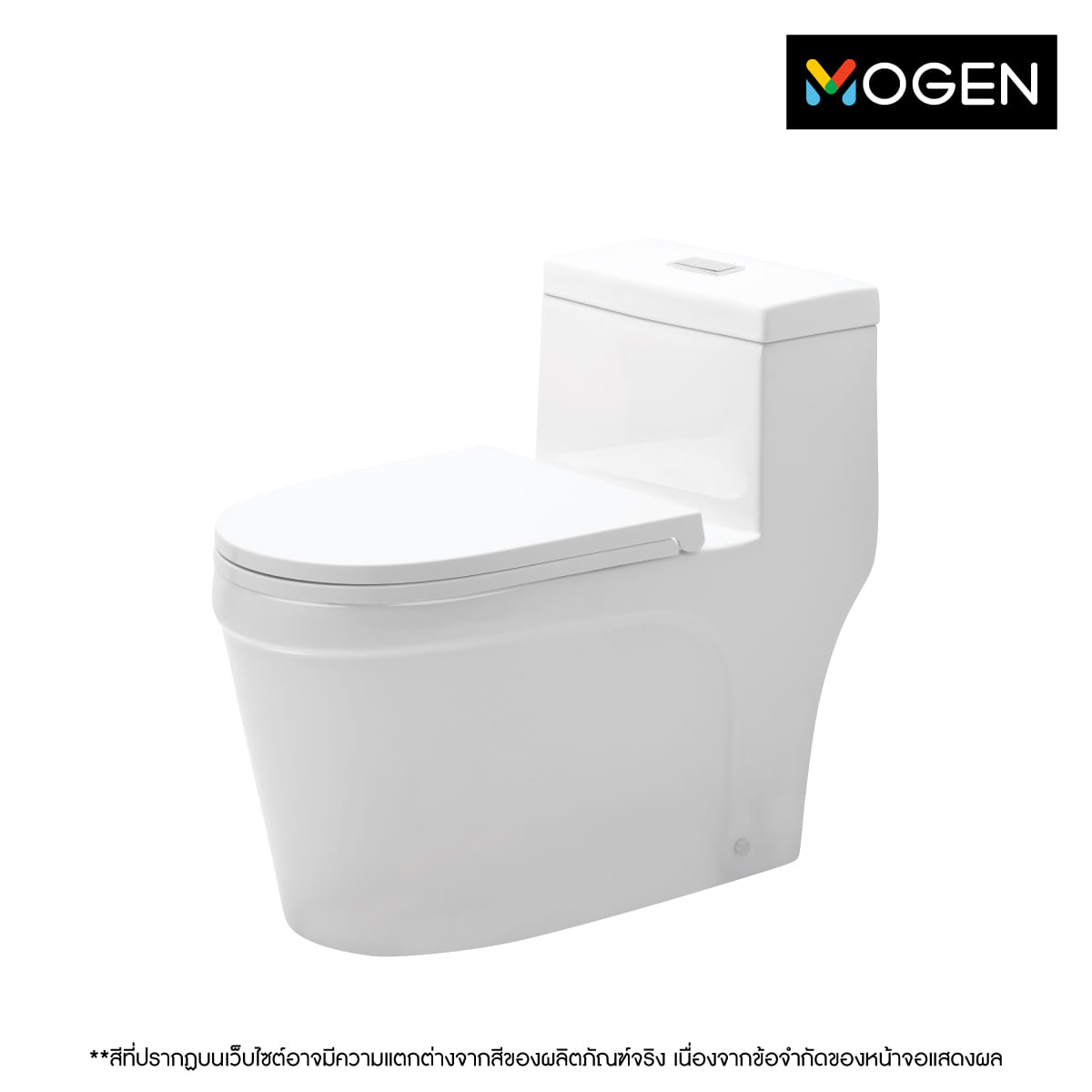 สุขภัณฑ์ 1 ชิ้นเดียว  MOGEN รุ่น MO49EX (ECO) ฝา SLOW CLOSE 3/4.5 ลิตร สีขาว_1